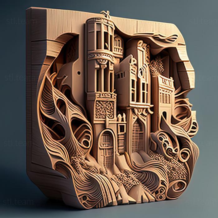 3D модель Вул міська (STL)